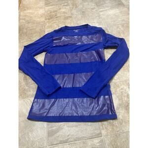 Eddie Bauer Smal Blue Long Sleeve Shirt